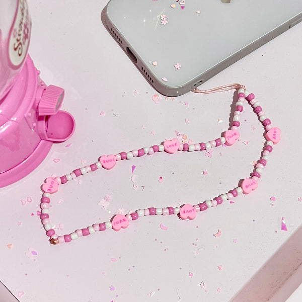 Strap phone Pink.